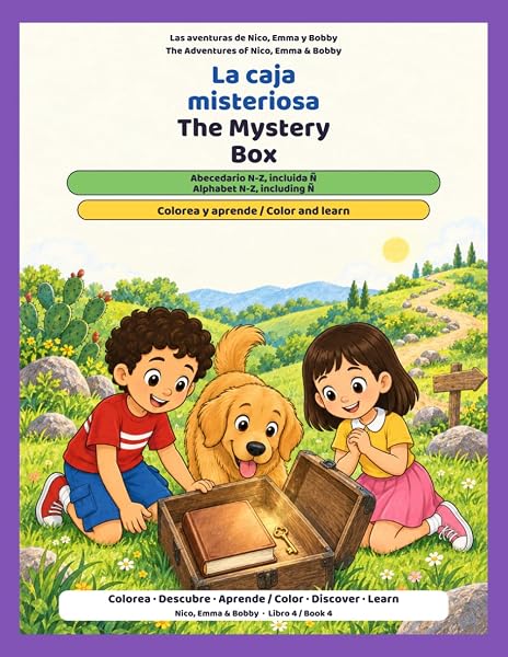Portada / Cover: La caja misteriosa / The Mystery Box
