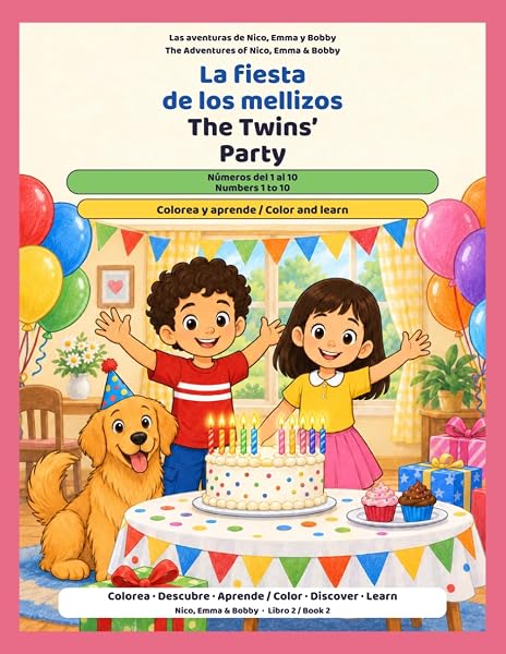 Portada / Cover: La fiesta de los mellizos / The Twins’ Party
