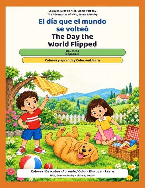 Portada / Cover: El día que el mundo se volteó / The Day the World Flipped