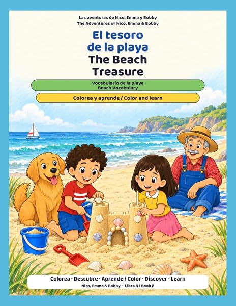 Portada / Cover: El tesoro de la playa / The Beach Treasure